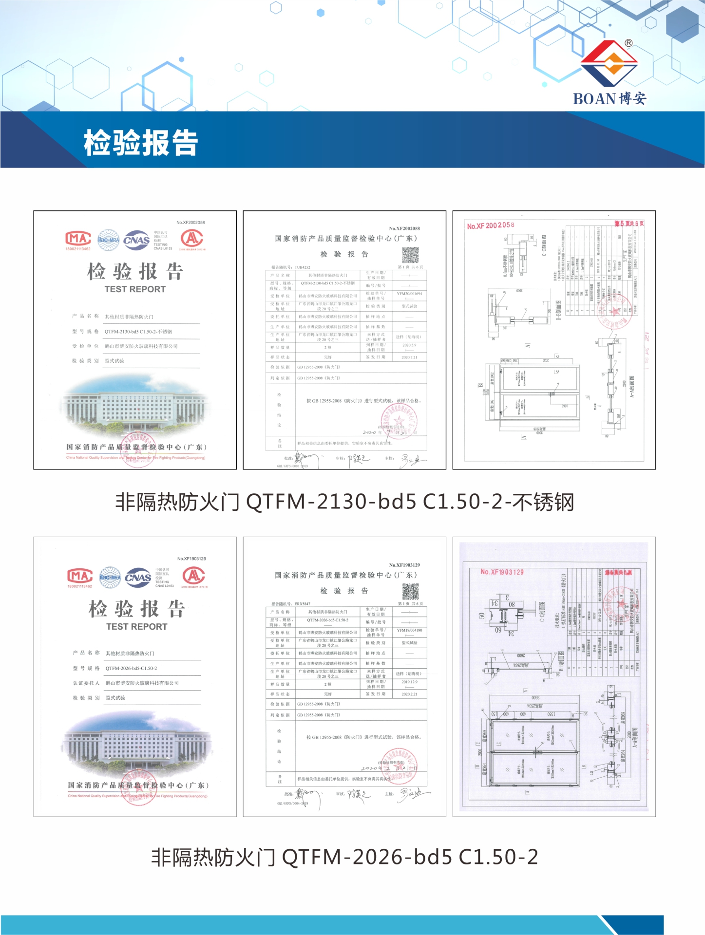 玻璃非隔熱防火門檢驗報告.jpg